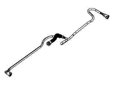 Mopar 68222839AA Hose Fuel Vapor 68222839AA Mopar Hose Fuel Vapor Illustration 1 of 1