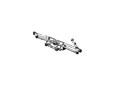 Mopar 55154863AH Motor And Linkage Windshield Wiper Mopar 55154863AH Motor And Linkage Windshield Wiper