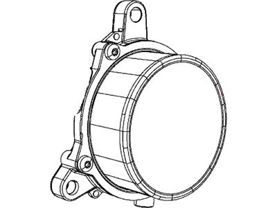 Mopar 4892641AC Pump Vacuum 4892641AC Mopar Pump Vacuum Illustration 1 of 1