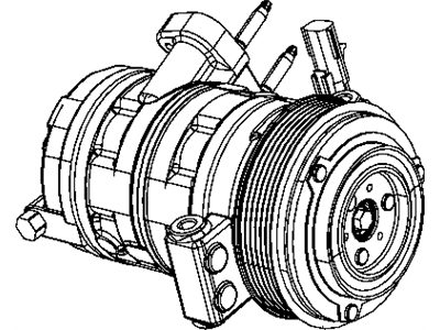Mopar 55111412AE Compressor A/C
