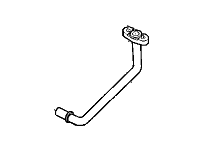 Mopar 5142606AA Pipe Turbo Oil Drain Mopar 5142606AA Pipe Turbo Oil Drain