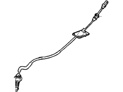 Jeep 68260501AB Shift Control Cable