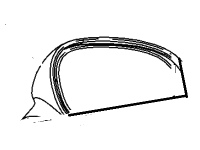 Dodge 1GE19KYVAE MIRROR Outside Rearview