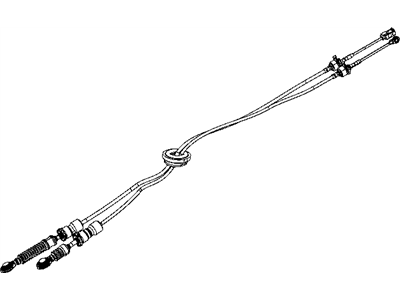 Dodge 5106009AC CABLE Gearshift Control