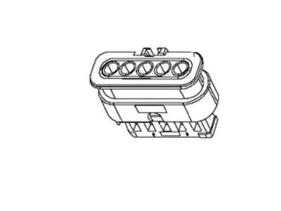 Mopar 68406157AA Connector Electrical Rear Lamp