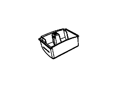 Mopar 4678842AB Ash Receiver Floor Console