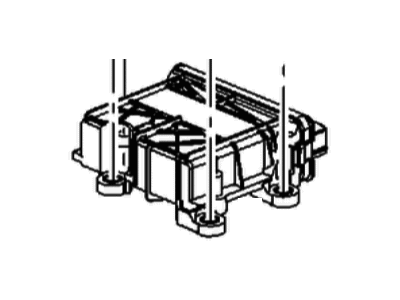 Jeep 68185856AA MODULE Occupant Restraint
