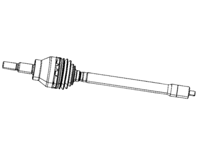 Jeep Intermediate Shaft - 68477492AA
