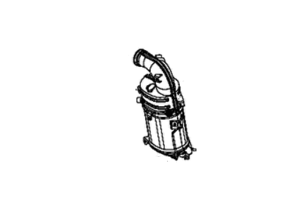 Jeep 68209543AC PIPE AND CONVERTER Exhaust