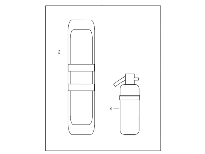 Chrysler 82214549 EMERGENCY KIT Roadside