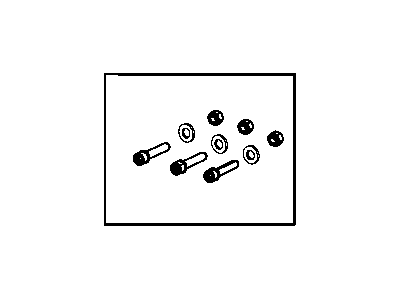 Dodge 68052749AA BOLT KIT