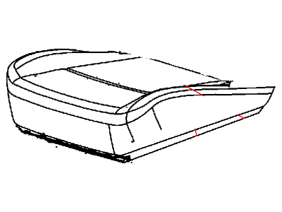 Mopar 5MV70LU7AA Cover Front Seat Cushion