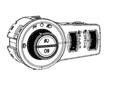Mopar 5081325AA Switch Headlamp Leveling Mopar 5081325AA Switch Headlamp Leveling