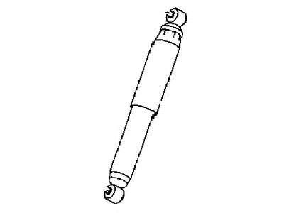 Mopar 68047560AB Shock Absorber Suspension Rear Mopar 68047560AB Shock Absorber Suspension Rear