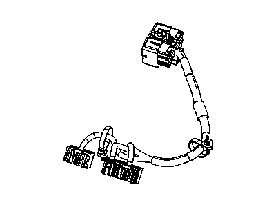 Dodge 68027720AB WIRING Jumper DVD