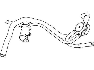 Jeep 52100468AG HOSE Fuel Vapor