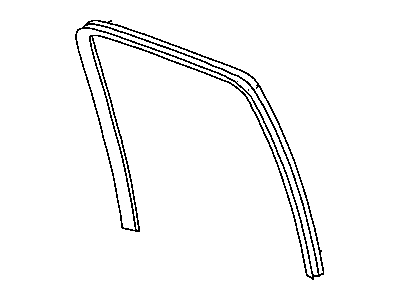 Mopar 55276164AG Seal Rear Door