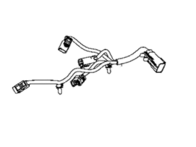 Mopar 68360191AA Wiring Knock, Oil Pressure , & Temperature Sensor Mopar 68360191AA Wiring Knock, Oil Pressure , & Temperature Sensor