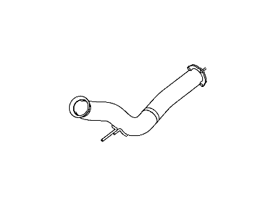 Ram 68087111AE PIPE Exhaust Front