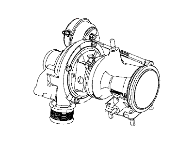 Mopar 4892938AG Turbocharger