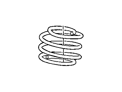 Dodge 5006709AA SPRING Front Coil