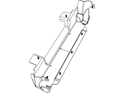 Jeep 55056554AB SEAL Condenser Includes: Push Pins