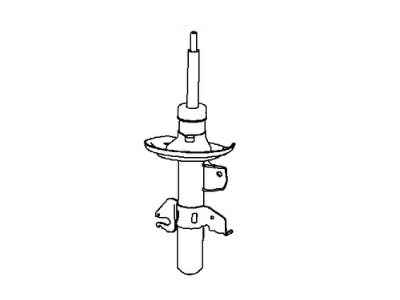 Mopar 5168110AF Strut Front Suspension, Passenger Side