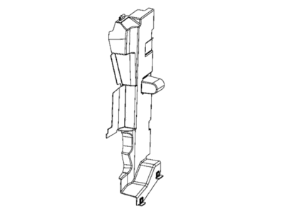 Jeep 68306504AA BAFFLE Air Inlet Right