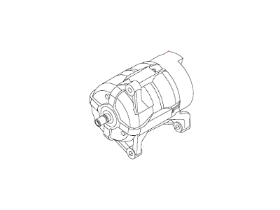 Ram 68261783AA GENERATOR Engine