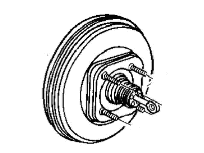 Mopar 4721613AB Booster Power Brake