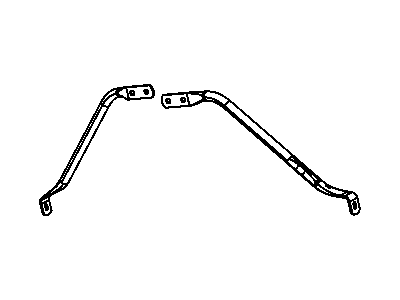 Chrysler 5155810AA BRACE Radiator Crossmember