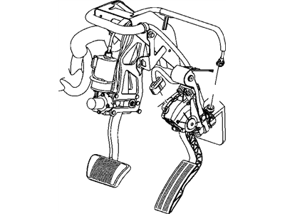 Mopar 52121952AA Pedal Accelerator