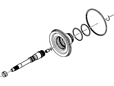 Dodge 4799073 O RING Transmission Clutch PKG 05013090AA