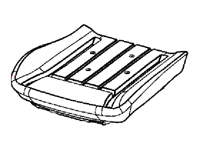 Chrysler 5RL98HL9AA COVER Front Seat Cushion