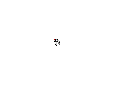 Mopar 68090740AC Cushion Body Hold Down 68090740AC Mopar Cushion Body Hold Down Illustration 1 of 1