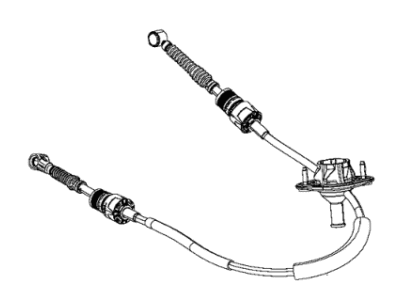 Jeep 68281541AB CABLE TRANSFER CASE SHIFT