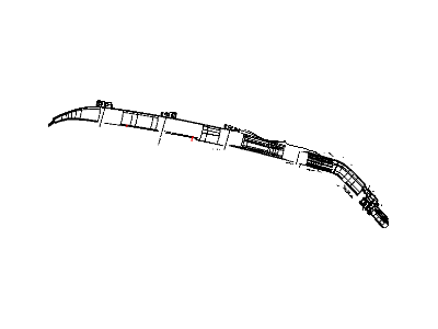 Mopar 5108017AF Air Bag Left Side, Driver Side