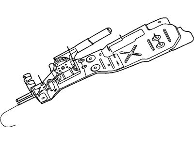 Jeep 52128402AD Lever - Parking Brake