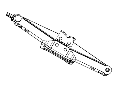 Dodge 68068665AC JACK Scissors