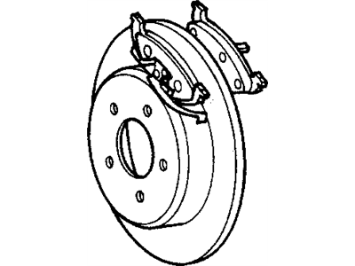 Chrysler Brake Disc - 4815750