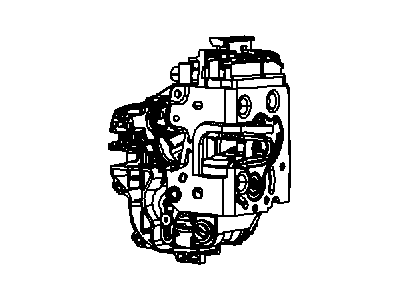 Mopar 4589696AA Latch Rear Door