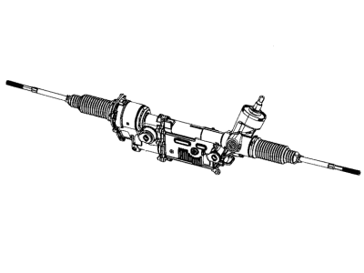 Chrysler 68274995AB GEAR Rack And Pinion Electric