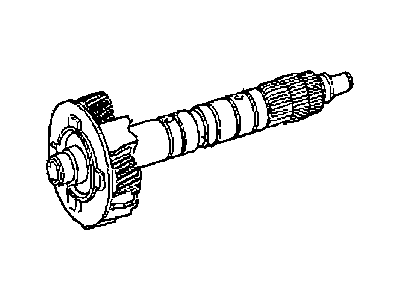52107929AA Mopar Shaft Output Illustration 1 of 1