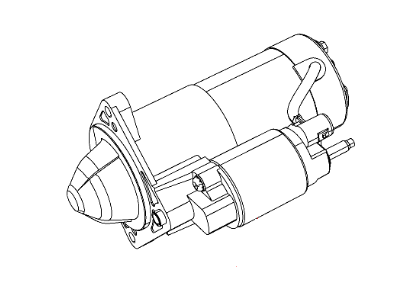 Mopar 56029591AB Starter Engine