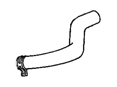Mopar 4881147AD Hose And Clamp Radiator Inlet
