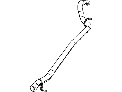Mopar 5147036AC Pipe Exhaust Extension