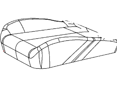 Mopar 68101728AA Foam Seat Cushion Front Mopar 68101728AA Foam Seat Cushion Front