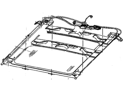Mopar 5101963AB Module Sunroof Includes Deflector Mopar 5101963AB Module Sunroof Includes Deflector
