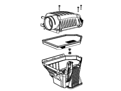 Dodge 52030462AB AIR CLEANER