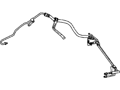 Dodge 5290993AA HOSE Power Steering Return